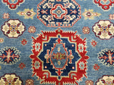 Pakistani Rug Hand Knotted Oriental Rug Fine Pakistan Kazak Area Rug 4'3x6'
