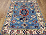 Pakistani Rug Hand Knotted Oriental Rug Fine Pakistan Kazak Area Rug 4'3x6'