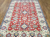 Pakistani Rug Hand Knotted Oriental Rug Fine Pakistan Kazak Area Rug 5'x6'7