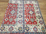 Pakistani Rug Hand Knotted Oriental Rug Fine Pakistan Kazak Area Rug 5'x6'7