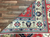 Pakistani Rug Hand Knotted Oriental Rug Fine Pakistan Kazak Large Oriental Rug 8'1X10'10