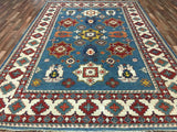 Pakistani Rug Hand Knotted Oriental Rug Fine Pakistan Kazak Large Oriental Rug 8'3x12'1