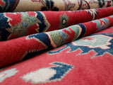 Pakistani Rug Hand Knotted Oriental Rug Fine Pakistan Kazak Large Oriental Rug 8'3X9'10