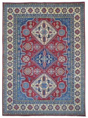 Pakistani Rug Hand Knotted Oriental Rug Fine Pakistan Kazak Large Oriental Rug 8'6X11'6