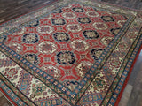 Pakistani Rug Hand Knotted Oriental Rug Fine Pakistan Kazak Large Oriental Rug 8'X10'2