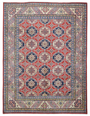 Pakistani Rug Hand Knotted Oriental Rug Fine Pakistan Kazak Large Oriental Rug 8'X10'2