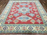 Pakistani Rug Hand Knotted Oriental Rug Fine Pakistan Kazak Large Oriental Rug 8'X9'5