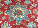 Pakistani Rug Hand Knotted Oriental Rug Fine Pakistan Kazak Large Oriental Rug 8'X9'5