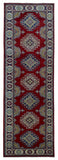 Pakistani Rug Hand Knotted Oriental Rug Fine Pakistan Kazak Oriental Runner Rug 2'8X8'7
