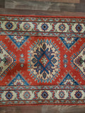 Pakistani Rug Hand Knotted Oriental Rug Fine Pakistan Kazak Runner Rug 2'10x9'4