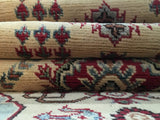 Pakistani Rug Hand Knotted Oriental Rug Fine Pakistan Kazak Runner Rug 2'6x10'2