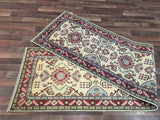 Pakistani Rug Hand Knotted Oriental Rug Fine Pakistan Kazak Runner Rug 2'6x10'2