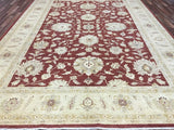 Pakistani Rug Hand Knotted Oriental Rug Fine Pakistan Peshawar Area Rug 10'2X13'9