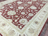 Pakistani Rug Hand Knotted Oriental Rug Fine Pakistan Peshawar Area Rug 10'2X13'9