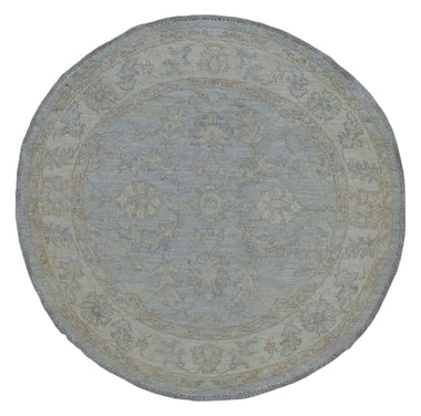 Pakistani Rug Hand Knotted Oriental Rug Fine Pakistan Peshawar Area Rug 4'X4'