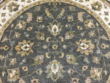 Pakistani Rug Hand Knotted Oriental Rug Fine Pakistan Peshawar Area Rug 6'9X6'9