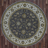 Pakistani Rug Hand Knotted Oriental Rug Fine Pakistan Peshawar Area Rug 6'9X6'9