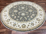 Pakistani Rug Hand Knotted Oriental Rug Fine Pakistan Peshawar Area Rug 6'9X6'9