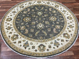 Pakistani Rug Hand Knotted Oriental Rug Fine Pakistan Peshawar Area Rug 6'9X6'9