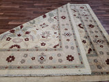 Pakistani Rug Hand Knotted Oriental Rug Fine Pakistan Peshawar Area Rug 7'3X8'10
