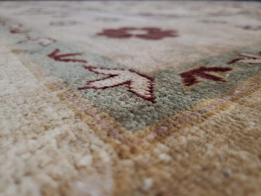 Pakistani Rug Hand Knotted Oriental Rug Fine Pakistan Peshawar Area Rug 7'3X8'10
