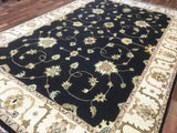 Pakistani Rug Hand Knotted Oriental Rug Fine Pakistan Peshawar Area Rug 7'9X11'10
