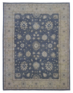 Pakistani Rug Hand Knotted Oriental Rug Fine Pakistan Peshawar Area Rug 9'X11'10