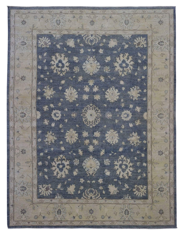 Pakistani Rug Hand Knotted Oriental Rug Fine Pakistan Peshawar Area Rug 9'X11'10