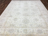 Pakistani Rug Hand Knotted Oriental Rug Fine Pakistan Peshawar Area Rug 9'x11'8