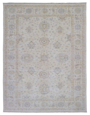 Pakistani Rug Hand Knotted Oriental Rug Fine Pakistan Peshawar Area Rug 9'x11'8