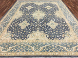 Pakistani Rug Hand Knotted Oriental Rug Fine Pakistan Peshawar Large Area Rug 8'10x11'6
