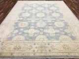Pakistani Rug Hand Knotted Oriental Rug Fine Pakistan Peshawar Large Area Rug 8'10X12'