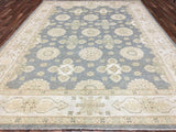 Pakistani Rug Hand Knotted Oriental Rug Fine Pakistan Peshawar Large Area Rug 8'10X12'