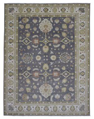 Fine Pakistan Peshawar Large Area Rug 9'8x12'4