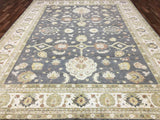 Pakistani Rug Hand Knotted Oriental Rug Fine Pakistan Peshawar Large Area Rug 9'8x12'4