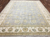 Pakistani Rug Hand Knotted Oriental Rug Fine Pakistan Peshawar Large Area Rug 9'X11'9