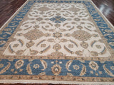 Pakistani Rug Hand Knotted Oriental Rug Fine Pakistan Peshawar Large Area Rug 9'X11'9