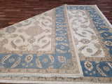 Pakistani Rug Hand Knotted Oriental Rug Fine Pakistan Peshawar Large Area Rug 9'X11'9