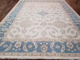 Pakistani Rug Hand Knotted Oriental Rug Fine Pakistan Peshawar Large Area Rug 9'X11'9
