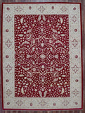 Pakistani Rug Hand Knotted Oriental Rug Fine Pakistan Peshawar Large Area Rug 9'X12'7