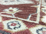 Pakistani Rug Hand Knotted Oriental Rug Fine Pakistan Peshawar Long Runner Rug 2'6X9'9