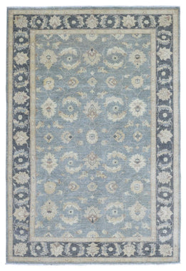 Pakistani Rug Hand Knotted Oriental Rug Fine Pakistan Peshawar Oriental Rug 6'1X9'