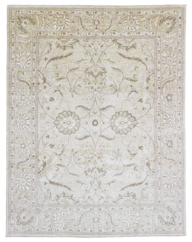 Pakistani Rug Hand Knotted Oriental Rug Fine Pakistan Peshawar Oriental Rug 7'10x10'1