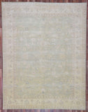 Pakistani Rug Hand Knotted Oriental Rug Fine Pakistan Peshawar Oriental Rug 9'3x11'8