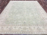 Pakistani Rug Hand Knotted Oriental Rug Fine Pakistan Peshawar Oriental Rug 9'3x11'8