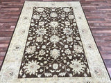 Pakistani Rug Hand Knotted Oriental Rug Fine Pakistan Peshawar Rug 5'9 x 8'1