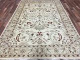 Pakistani Rug Hand Knotted Oriental Rug Fine Pakistan Peshawar Rug 6'X8'10