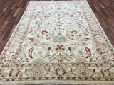 Pakistani Rug Hand Knotted Oriental Rug Fine Pakistan Peshawar Rug 6'X8'10