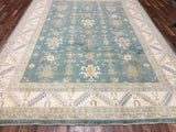 Pakistani Rug Hand Knotted Oriental Rug Fine Pakistan Peshawar Rug 8'10X12'3