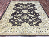 Pakistani Rug Hand Knotted Oriental Rug Fine Pakistan Peshawar Rug 8x9'7